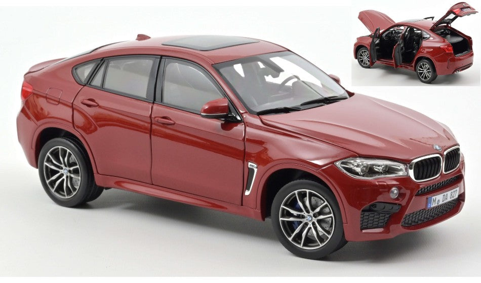 BMW X6 M 2015 rosso Metallic 1:18 – Norev