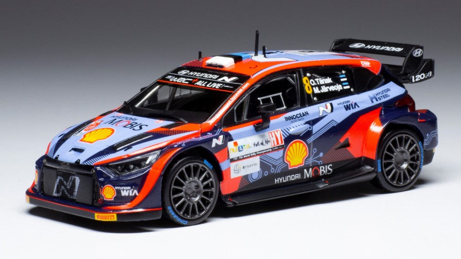 Hyundai i20 N RALLY1 N.8 Rally Croatia 2021 Tanak-jarveoja – Ixo Model 1:43
