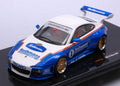 Porsche (911 N.1) Old And New 997 White/blue Rothmans – Ixo Model 1:43