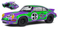 Porsche 911 Rsr N.3 Hippy Tribute 1973 Purple/verde 1:18 – Solido