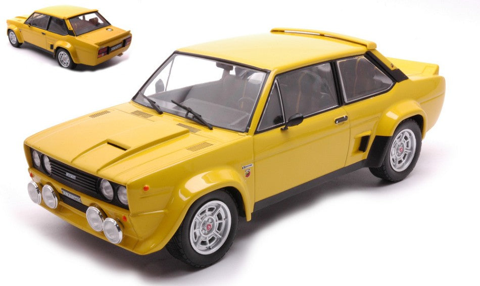 Fiat 131 Abarth 1980 giallo 1:18 – Ixo Model