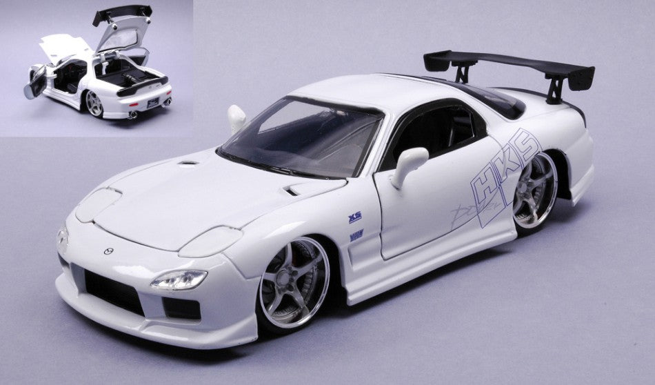 Mazda RX-7 "fast And Furious" 1993 White – Jada Toys 1:24