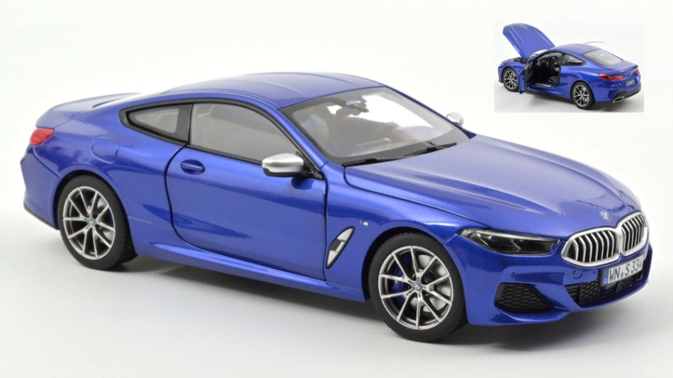 BMW M850I 2019 blu Metallic 1:18 – Norev