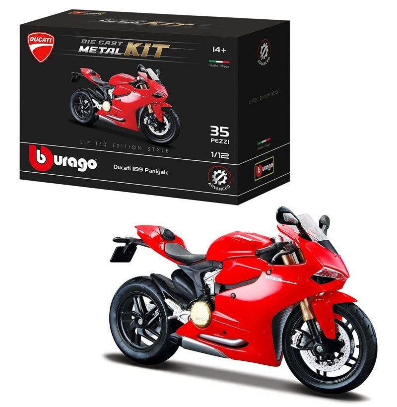 Ducati 1199 Panigale Red Kit – Burago 1:12