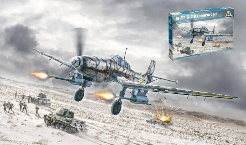 Junker Ju-87G2 Kannonenvogel Kit 1:72 – Italeri