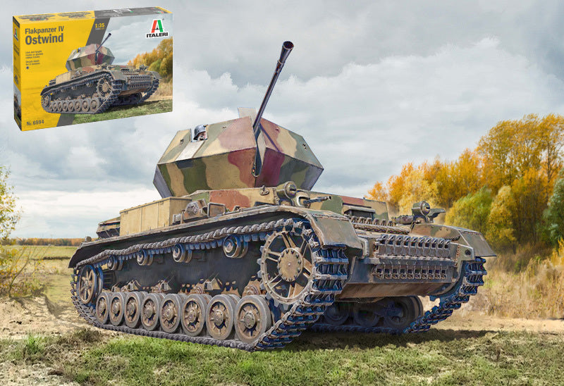 Flakpanzer Iv Ostwind Kit – Italeri 1:35