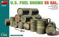 U.S. Fuel Drums 55 Gal.kit – Miniart 1:48