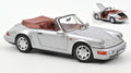 Porsche 911 Carrera 2 Cabriolet 1990 argento 1:18 – Norev
