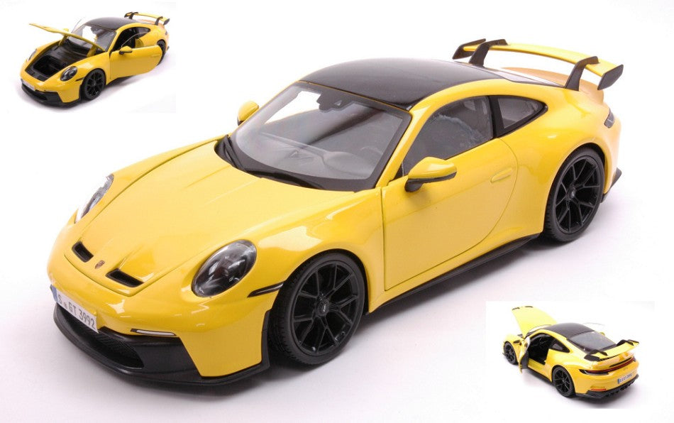 Porsche 911 GT3 2022 Yellow – Maisto 1:18