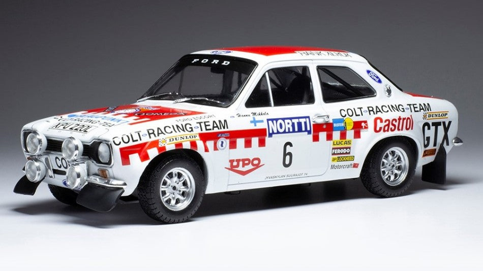 Ford Escort Mk I RS 1600 N.6 1000 Lakes Rally 1973 Mikkola/Davenp.1:18 – Ixo Model