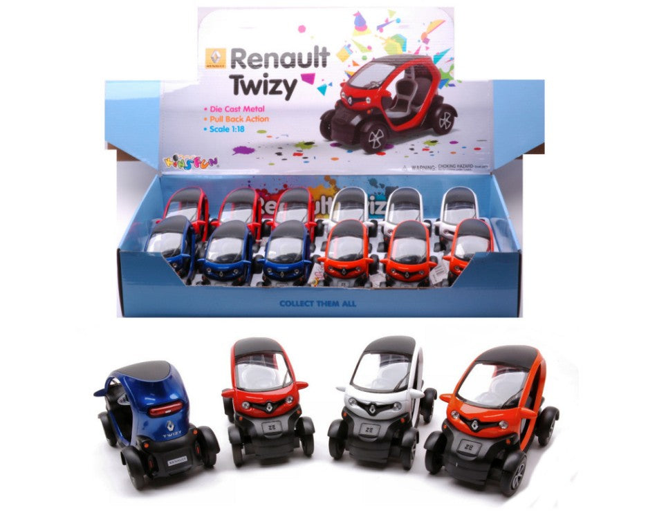 Renault Twizy Col.ass.cm 12 – Kinsmart 1:18