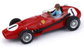 Ferrari 246 F1 N.1 Winner Gr.britain GP 1958 Peter Collins W/pilote – Brumm 1:43