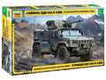 K-4386 Typhoon Russian Armoured 4x4 Car With Remote Control Mod Kit – Zvezda 1:35