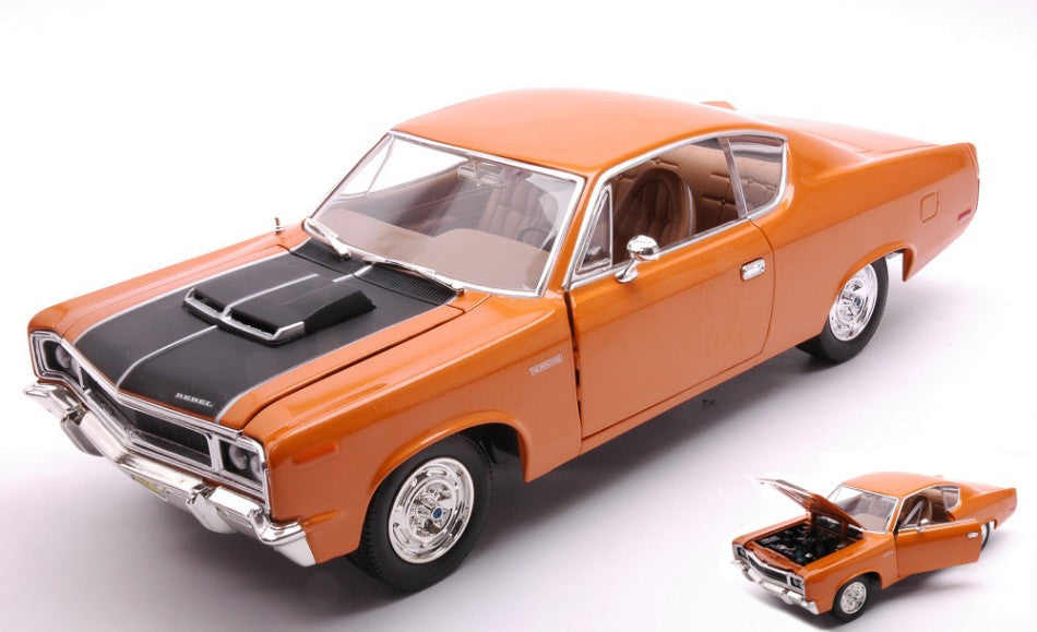 Amc Rebel Machine 1970 Orange – Lucky Die Cast 1:18