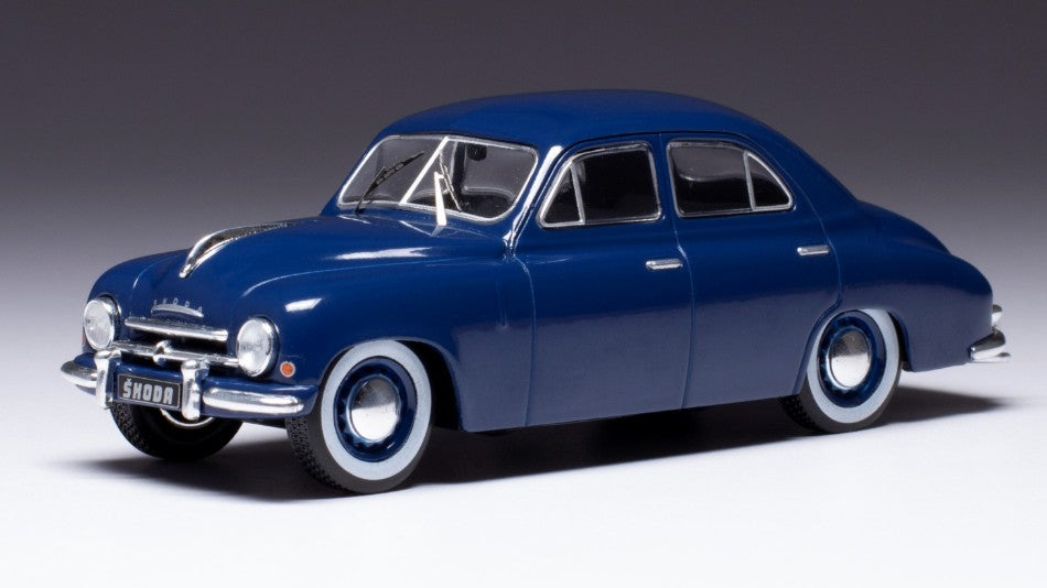 Skoda 1200 1952 Blue – Ixo Model 1:43