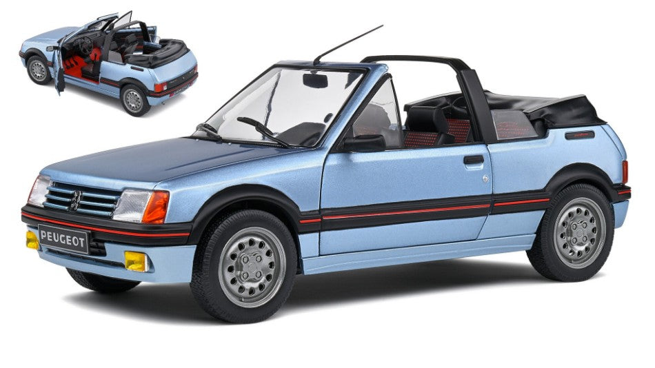 Peugeot 205 Cti 1989 Light blu 1:18 – Solido