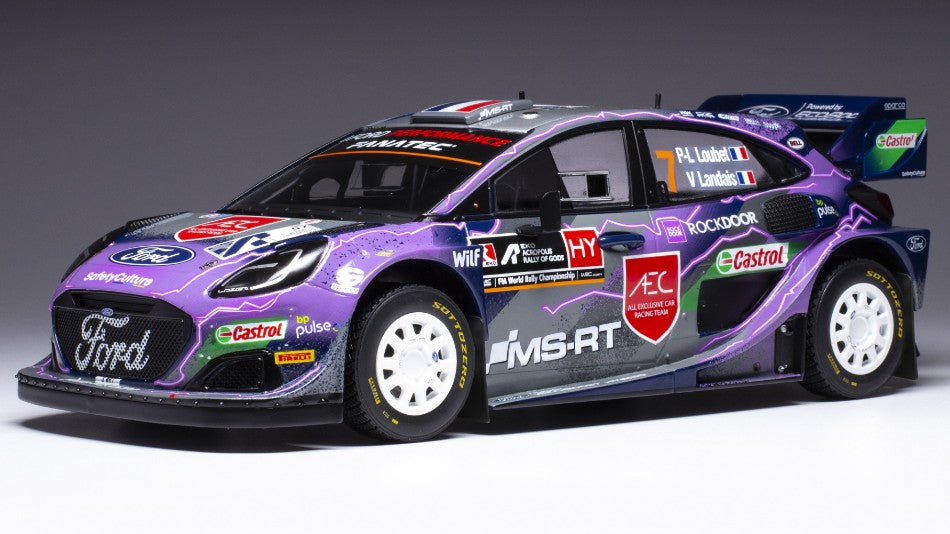 Ford Puma Rally 1 N.7 Rally Acropolis 2022 Loubet/Landais 1:18 – Ixo Model