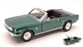 Ford Mustang Convertible 1964 Metallic Green – MotorMax 1:24