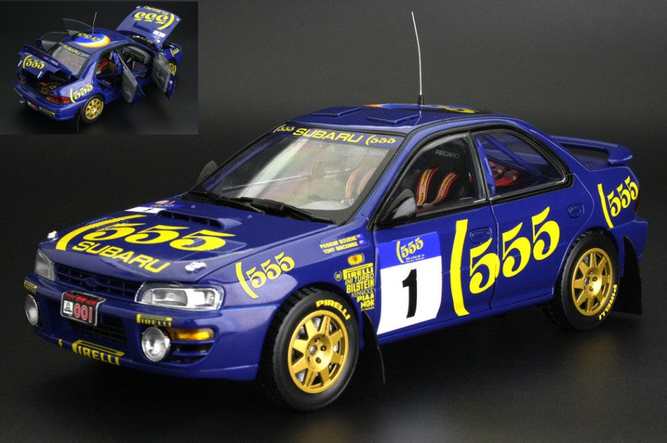 Subaru Impreza 555 N.1 Winner Hong Kong 1994 Boume-sircombe – SunStar 1:18