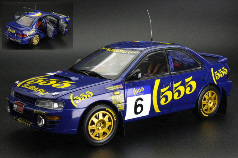Subaru Impreza 555 N.6 Hk-bejing Rally 1994 Burns/reid – SunStar 1:18