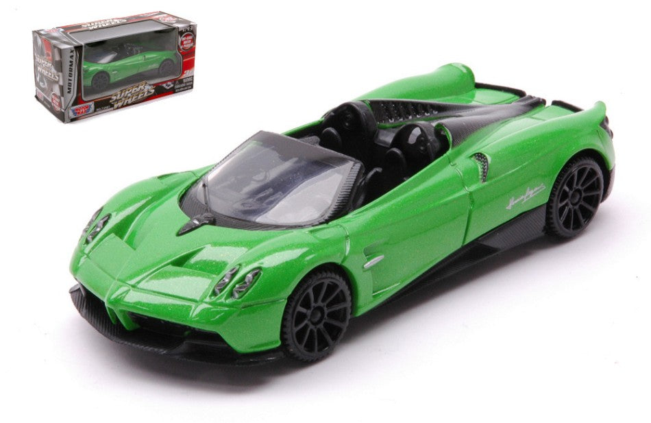 Pagani Huayra Roadster 2017 Green – MotorMax 1:43