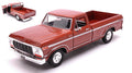 Ford F-150 Pick-up Custom 1979 Brown Metallic – MotorMax 1:24