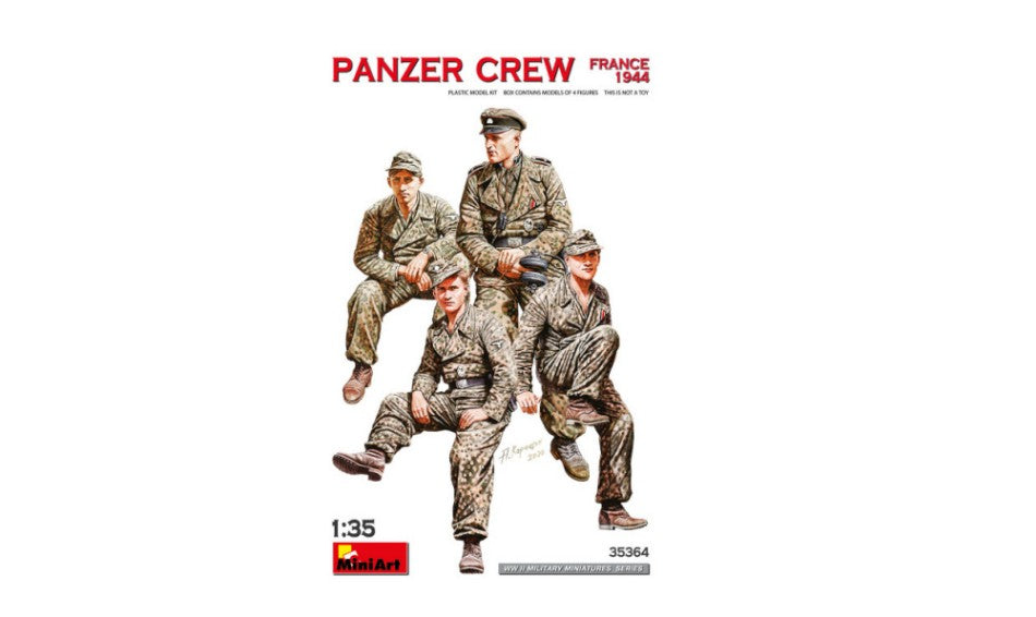 Panzer Crew France 1944 Kit – Miniart 1:35