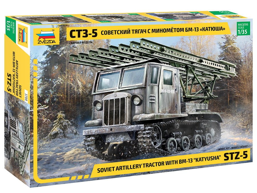 STZ-5 With BM-13 "katyusha" Kit – Zvezda 1:35