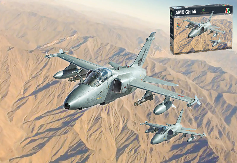 Aereo Amx Ghibli Kit 1:72 – Italeri