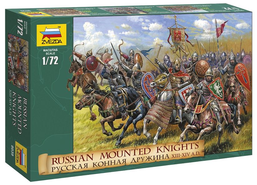 Russian Mounted Knights Kit – Zvezda 1:72
