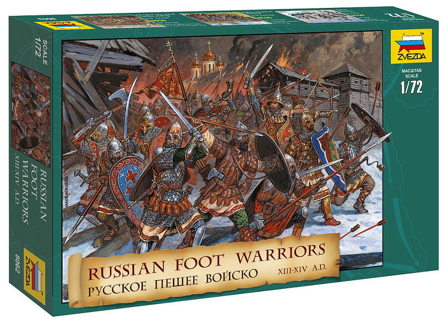 Russian Foot Warriors Kit – Zvezda 1:72
