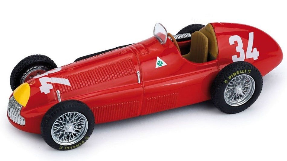 Alfa Romeo Juan Manuel Fangio 1950 N.34 Winner Monaco GP – Brumm 1:43