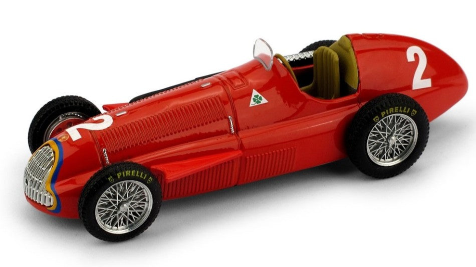 Alfa Romeo 159 J.M.FANGIO 1951 N.2 Belgium GP World Champion – Brumm 1:43
