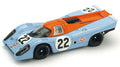 Porsche 917K N.22 24 H Le Mans 1970 Haiwood-hobbs – Brumm 1:43