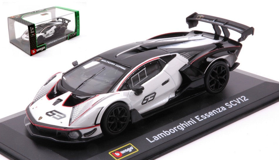 Lamborghini Essenza Scv N.63 White – Bburago 1:32