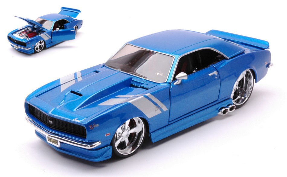 Chevrolet Camaro Z28 1968 Classic Muscle Blue – Maisto 1:24