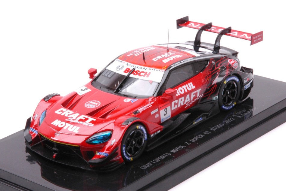 Craftsports Motul Z N.3 Super GT500 2022 K.CHIYO-M.TAKABOSHI – Ebbro 1:43