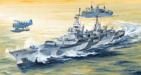 Nave Uss Indianapolis CA-35 1944 Kit – Trumpeter 1:350