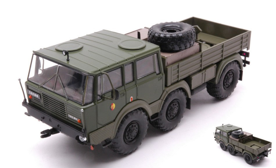 Tatra 813 6x6 1968 Olive/white Nva – Ixo Model 1:43