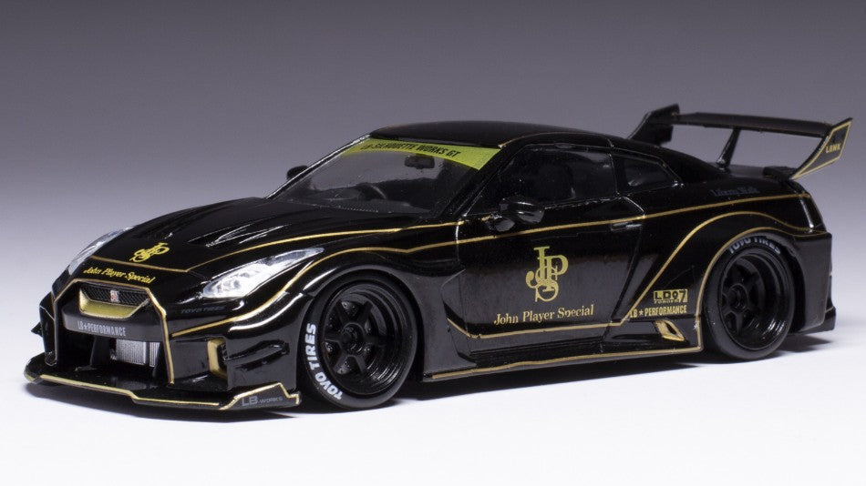 Nissan 35GT-RR Lb Silhouette Works GT 2019 Jps Black – Ixo Model 1:43