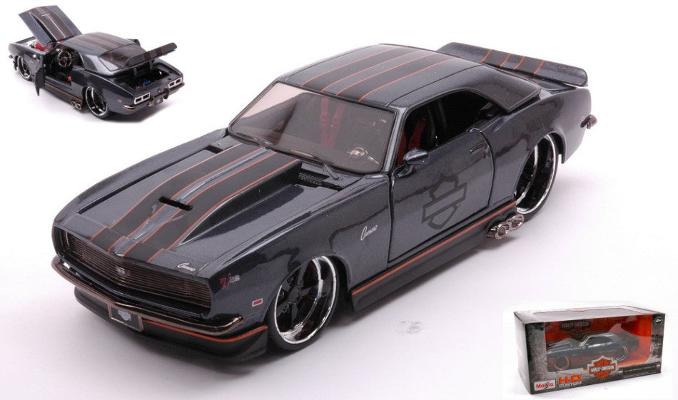 Chevrolet Camaro Z28 Custom 1968 Harley Davidson – Maisto 1:24