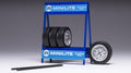 Set 4 Wheels Mini Lite Silver – Ixo Model 1:18