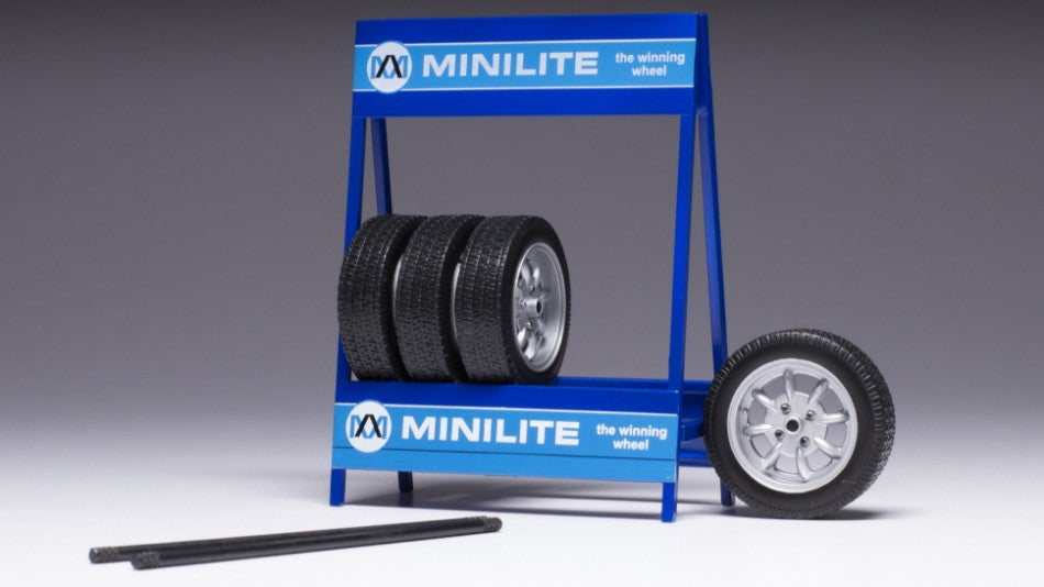 Set 4 Wheels Mini Lite Silver – Ixo Model 1:18
