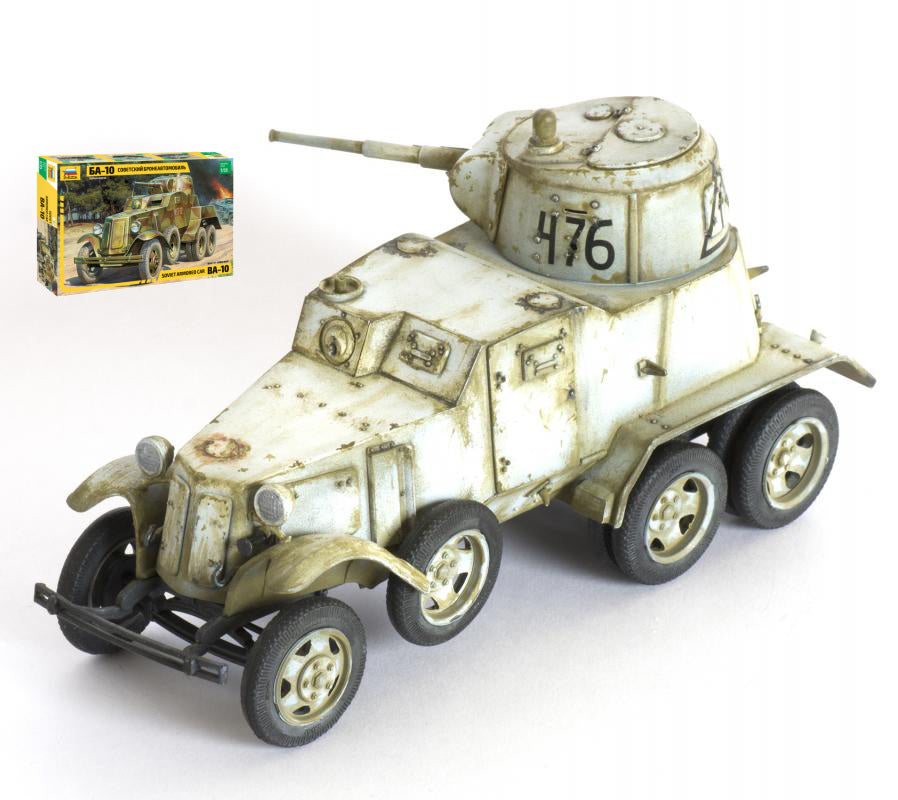 Ba-10 Soviet Armored Car Kit 1:35 – Zvezda