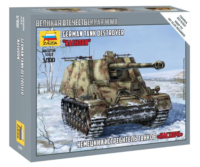 German Tank Destroyer Nashom Kit – Zvezda 1:100