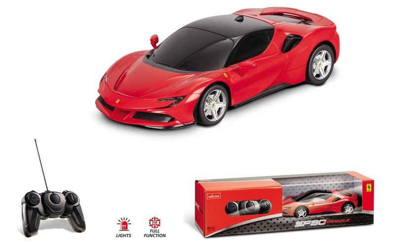 Ferrari SF90 Stradale Red Radiocomando – Mondo Motors 1:24