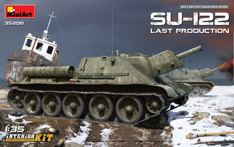 SU-122 (last Production) Interior Kit – Miniart 1:35