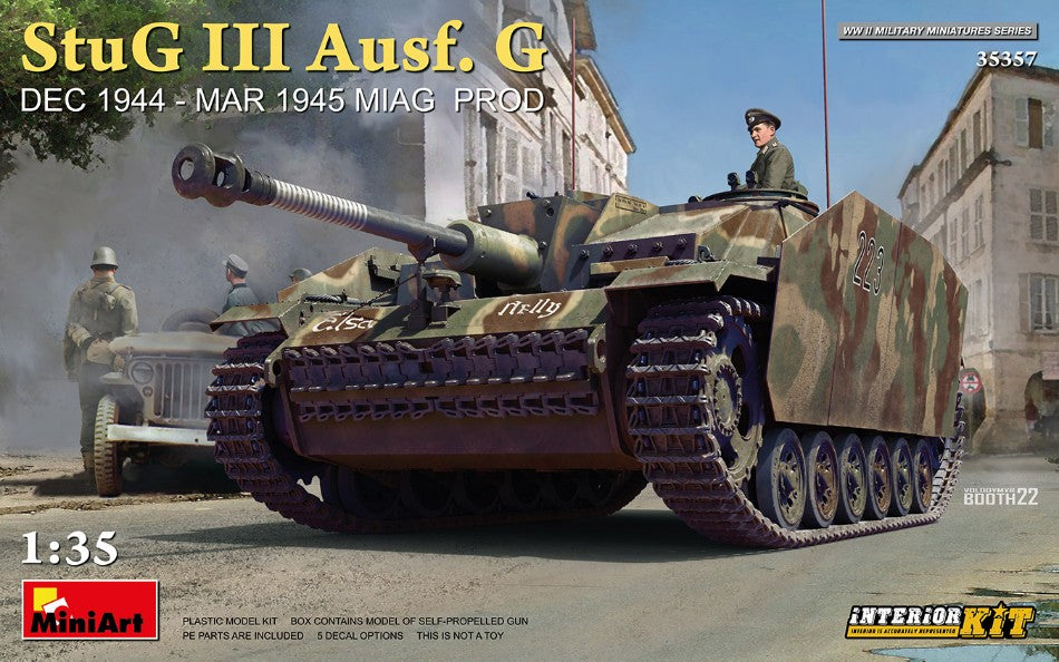 Stug Iii Ausf.g DEC.1944-MAR.1945 Interior Kit – Miniart 1:35