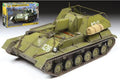 SU-76 Soviet Self Propelled Gun Kit – Zvezda 1:35
