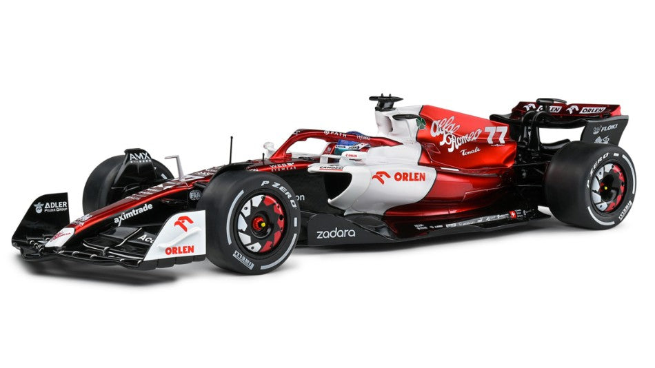 Alfa Romeo C42 N.77 Emilia Romagna Italy GP 2022 V.Bottas 1:18 – Solido